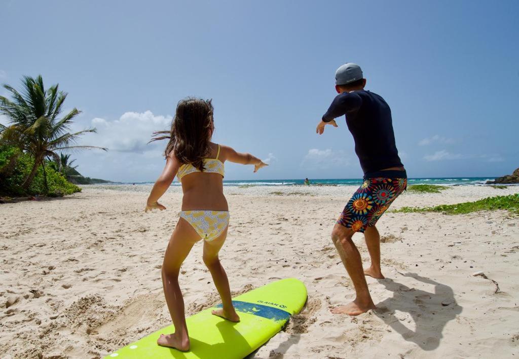 Surf Camp Kokoplaj, A 150M De La Plage Et Du Spot De Surf Sainte-Anne  Buitenkant foto